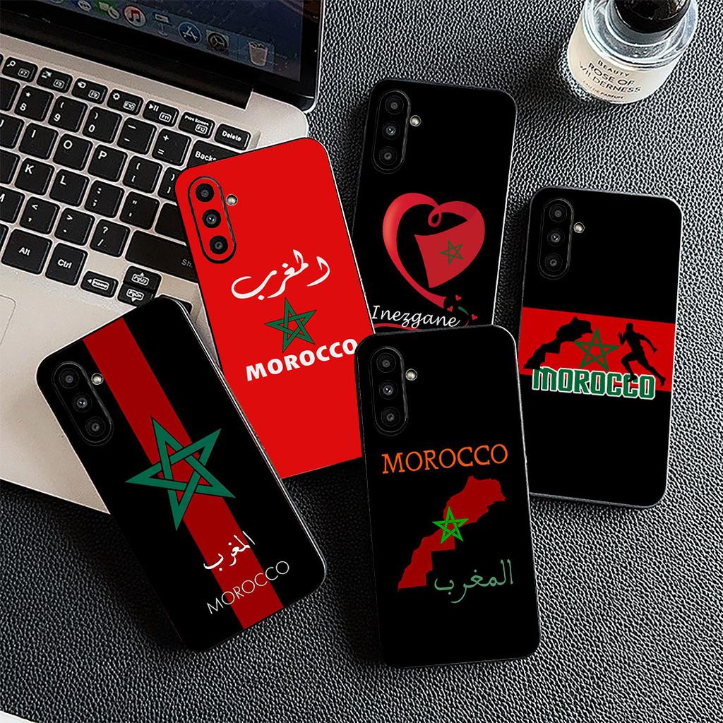 Morocco Flag Silicone Cover for Xiaomi Redmi Note 12 11 10 Pro 10A 10C 12C 13C Note12 12Pro Coque Phone Case