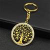 Fashion Tree of Life Stainless Steel Earrings Silver Color Women Dangle Earring Amulet Life Tree Jewelry Party Gift E545S01
