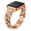 For Apple Watch Series 10 42mm/9 8 7 41mm/SE (2023) SE (2022) SE 6 5 4 40mm/3 2 1 38mm Watch Strap Zinc Alloy Band