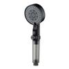 5 Modes High Pressure Shower Head Turbo Shower Handheld Adjustable Water Save Hangable Spray Easy Clean Durable Bathroom