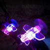 Motorcycle Car Electric LED Colorful Lights Rotatable Airplane Wind-Powered Airplane Decor Car Motorcycle Bikes Bicycle Decor