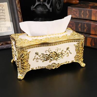 Paper Box Tissue Box Large Home Living Room Creative European Home Simple Coffee Table Ktv Napkin Desktop