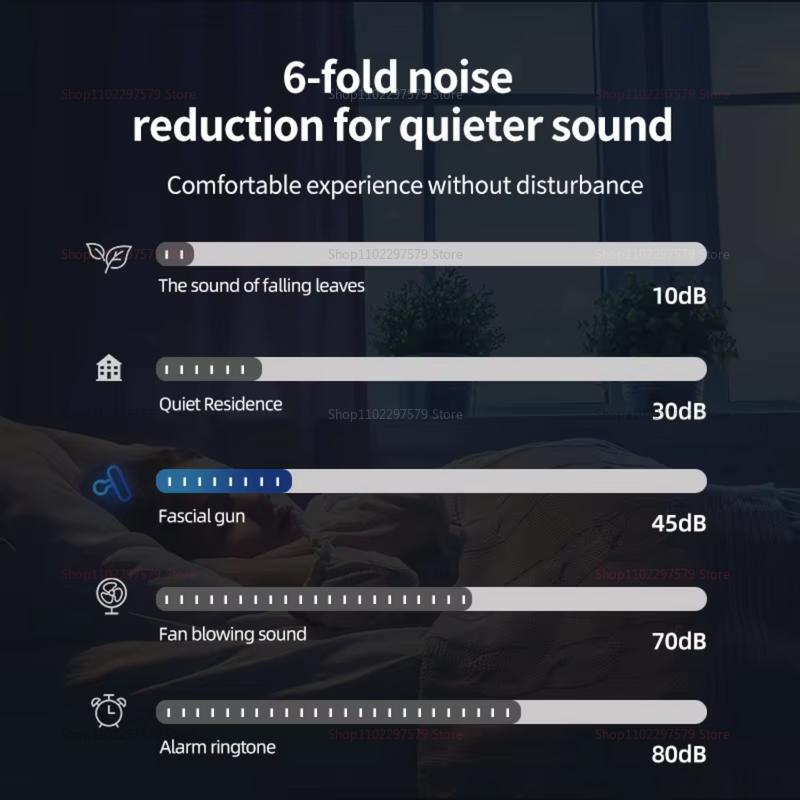 Pistol de masaj mini USB, aparat de fascia, relaxare musculară, pistol vibrator, tijă de masaj, echipament de fitness, pistol de prindere a fasciei gâtului