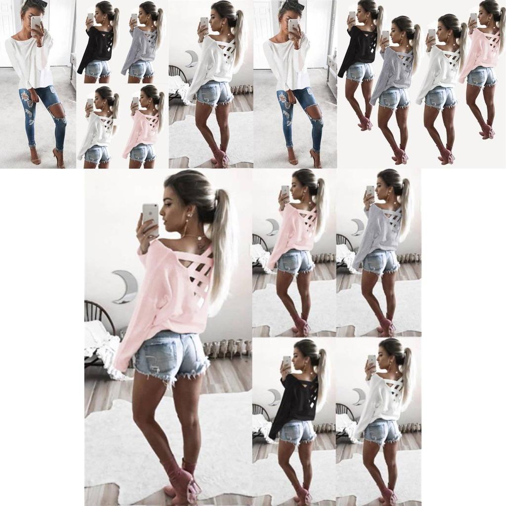Premium Quality Mode Femmes Long Sleeve Tops For Casual Cotton T Shirts