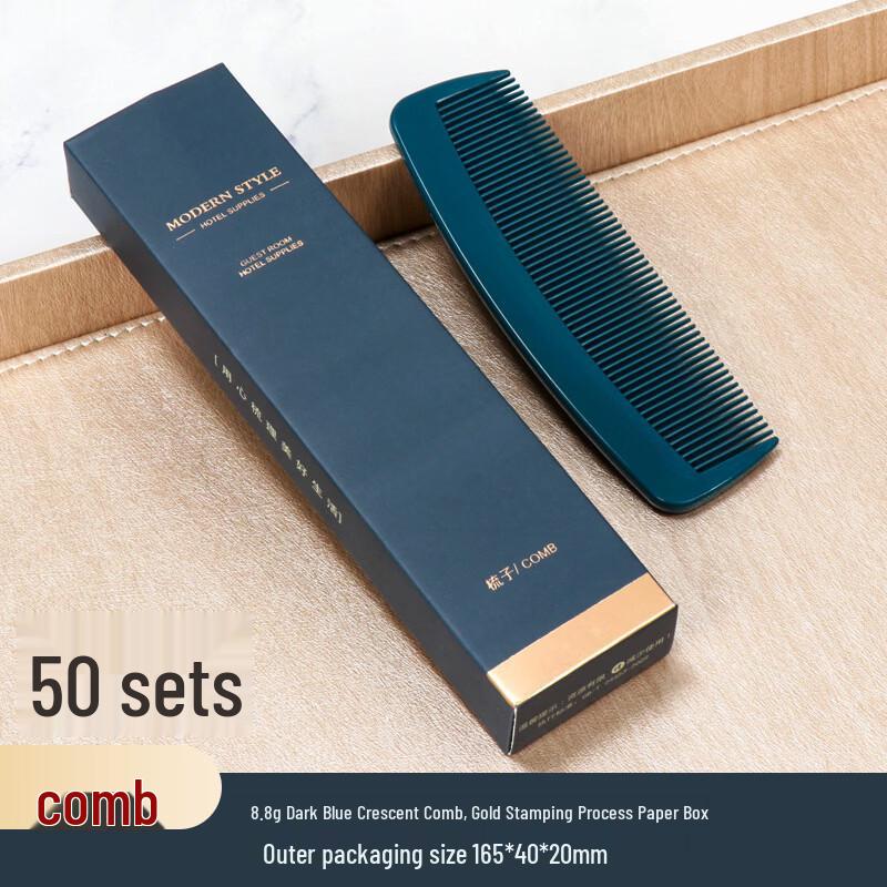 Disposable Travel & Camping Toiletries Set with Comb (50 Sets)