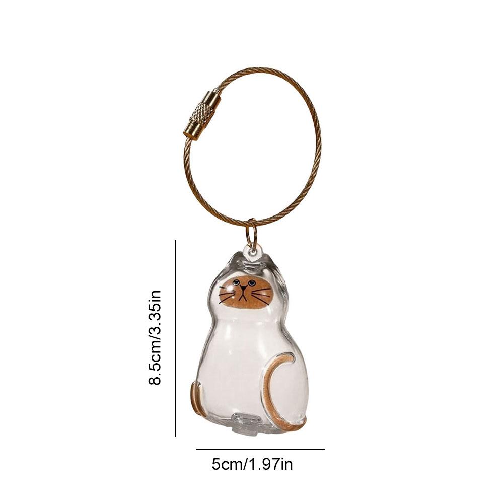 Transparente Aufbewahrungsbox für Katzenhaare Haustierfell Andenkenkapsel Aufbewahrungsbox für Tierhaare für DIY-Bastelarbeiten Gedenkgeschenk für Tierliebhaber