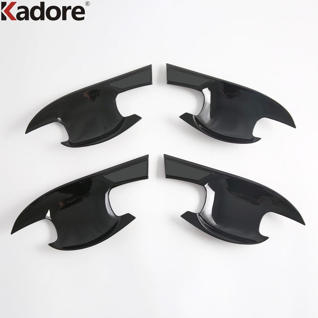 For Subaru Forester 2025 2026 Carbon Fiber Door Handle Cover Trim Side Door Handles Bowl Cup Frame Overlay Car Accessories