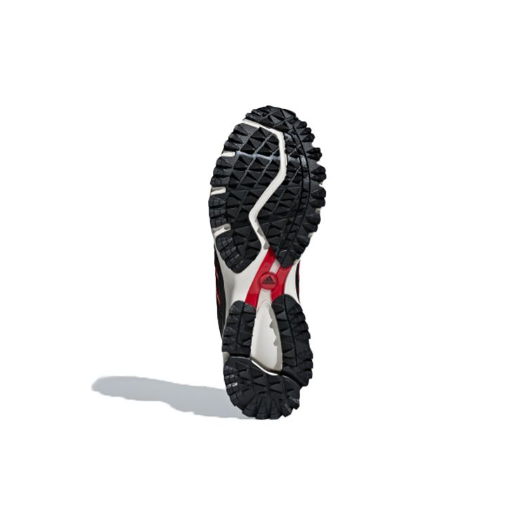 Adidas Marathon 10 TR CNY Lightweight Simple Synthetic Leather Fabric Non-Slip Low-Top Marathon Running Shoes Unisex Running Shoes Black Red BB6914