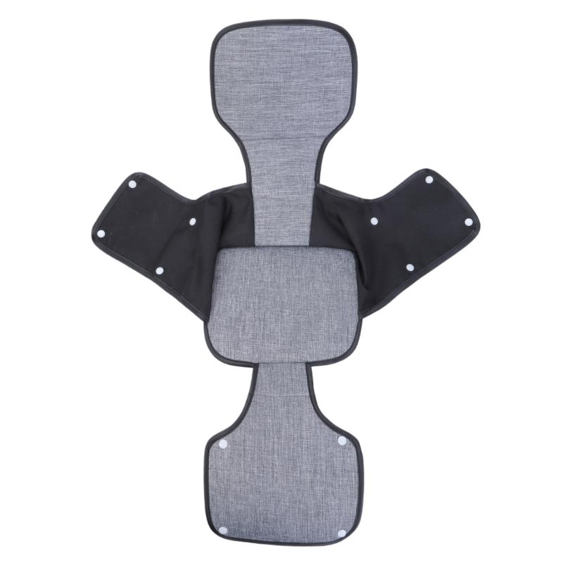 Kinderwagenkissen, Sicherheitsstuhl-Innenschutzmatte, weiches und bequemes Kinderwagenkissen, Wagen-Stützpolster