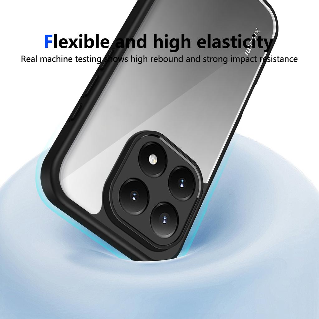 For Xiaomi 15T 5G Case Air Cushion Shockproof Silicone TPU Bumper Clear Matte Back Cover Hard Case for Xiaomi 15T Xiaomi15T 2025