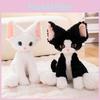Devon Rex Cute Plush Toy Made Pp Cotton Children Bedroom Decor Festival Gift