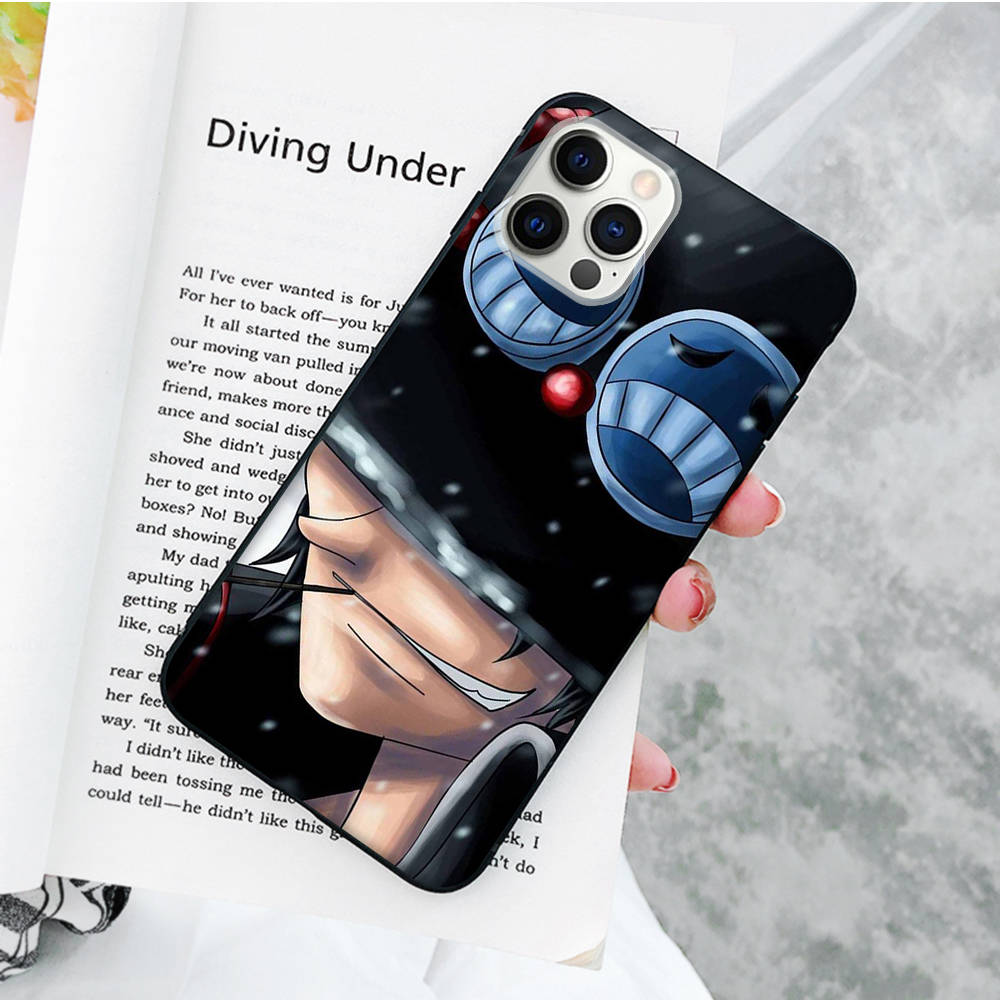 JW77 One Piece Nami Robin Black Soft Case for OPPO Reno 8 6 5 4 Pro Plus Find X3 A17 A3 A31 A38 A40 A53 A54 A55 A74 A76 A78 A77 A80 A94 A95 A96 Lite