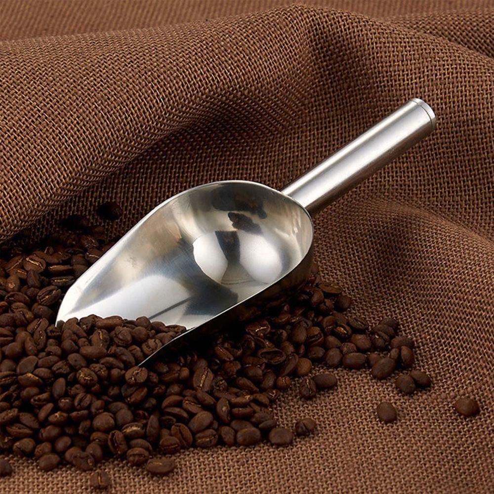 Household Buffet Nut Grain Shovel Stainless Steel Candy Ice Cube Flour Scoop Kitchen Bar Tool