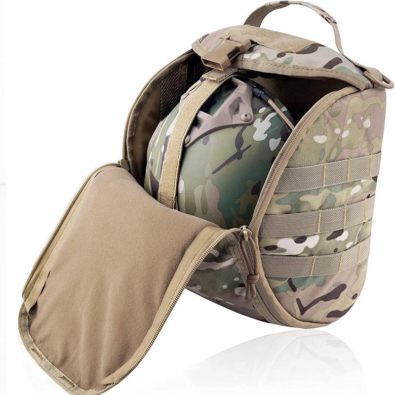 

Tactical Helmet Bag Pack,Multi-Purpose Molle Storage Carrying Pouch for Sports Hunting Shooting Combat Helmets дубильна кора