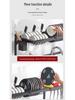 Multi-Functional Carbon Steel Dish & Knife Storage Rack