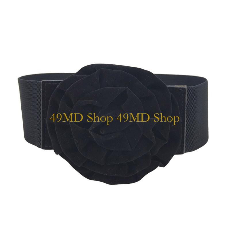 

49MD Unique Styles Waistband Female Coat Dress Decorated Girdle Thin Bohemians Belts for The Styles Consciousness чёрный
