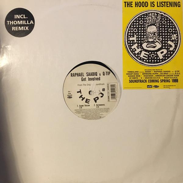 

12-дюймовая пластинка RAPHAEL SAADIQ & Q-TIP - Get Involved 0101180HWR Hollywood Recor 1999 Германия Рэп и хип-хоп/R&B Б/У