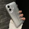 Glossy Leather Matte Phone Case For iPhone 16 Pro 15 14 Plus 13 12 Pro Max Lens Protection Shockproof Soft Silicone Cover