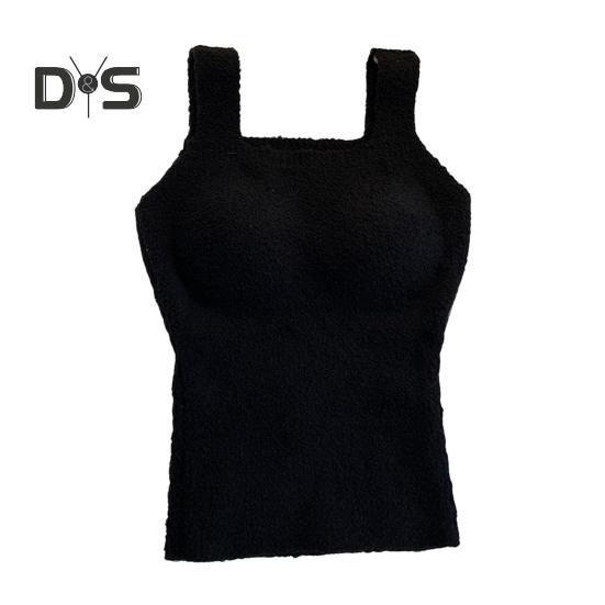 

Зимний женский терможилет с нагрудными накладками, бесшовная немецкая бархатная подкладка, быстрая фиксация температуры, согревающий, облегающий, эластичный, без рукавов, внутренняя одежда чёрный