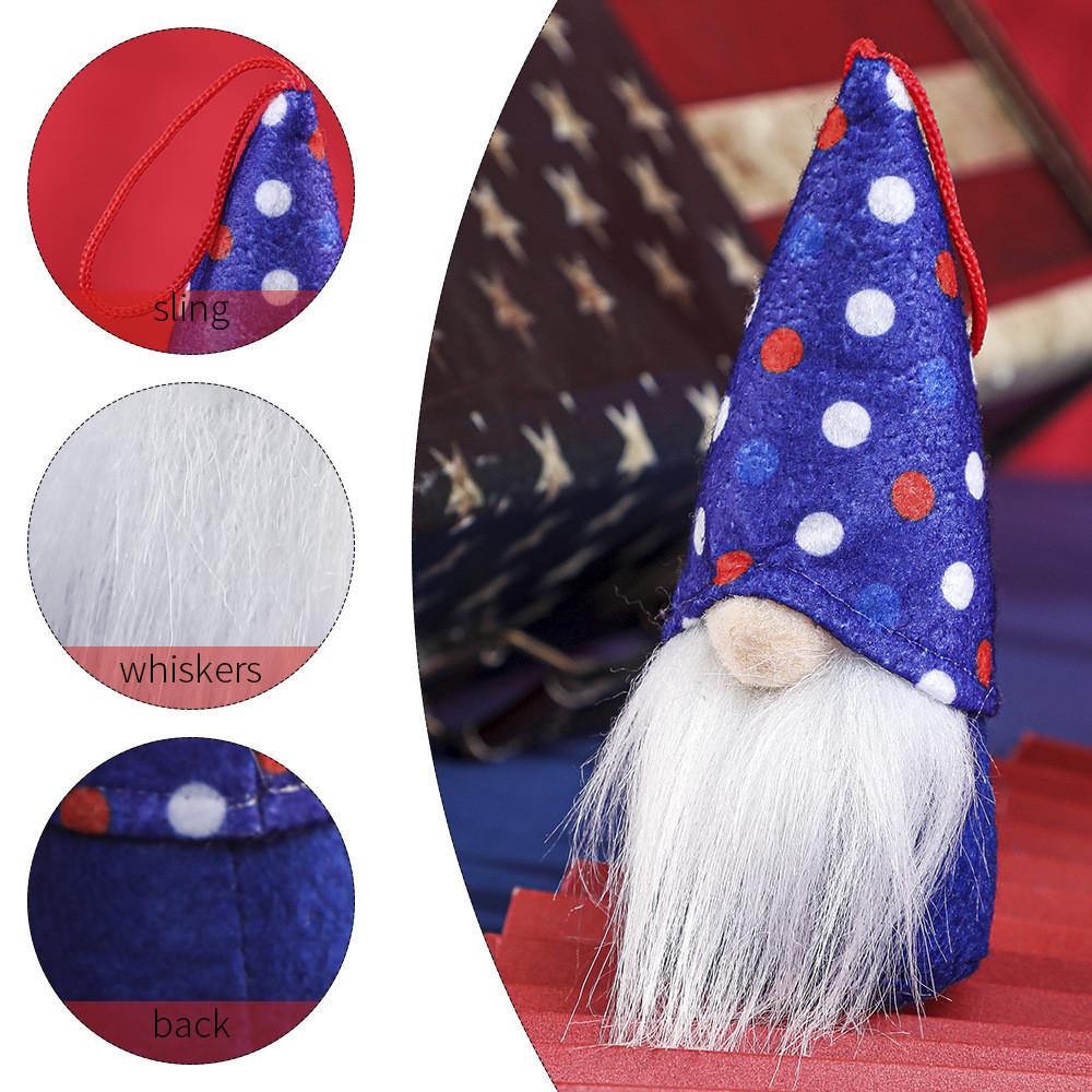 Day Independence Colorful Plush Hanging Doll For Festive Decorations Gifts And