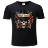 Guns N Roses Bullet Logo Black Men'S Graphic Band T-Shirt Tshirt New T Shirts Man Top Tee tops Gun Movie Logo