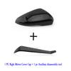for VW Golf 6 MK6 GTI 2009-2014 Side Mirror Cap Cover Rearview Mirror Housing Cover case tools black accessories