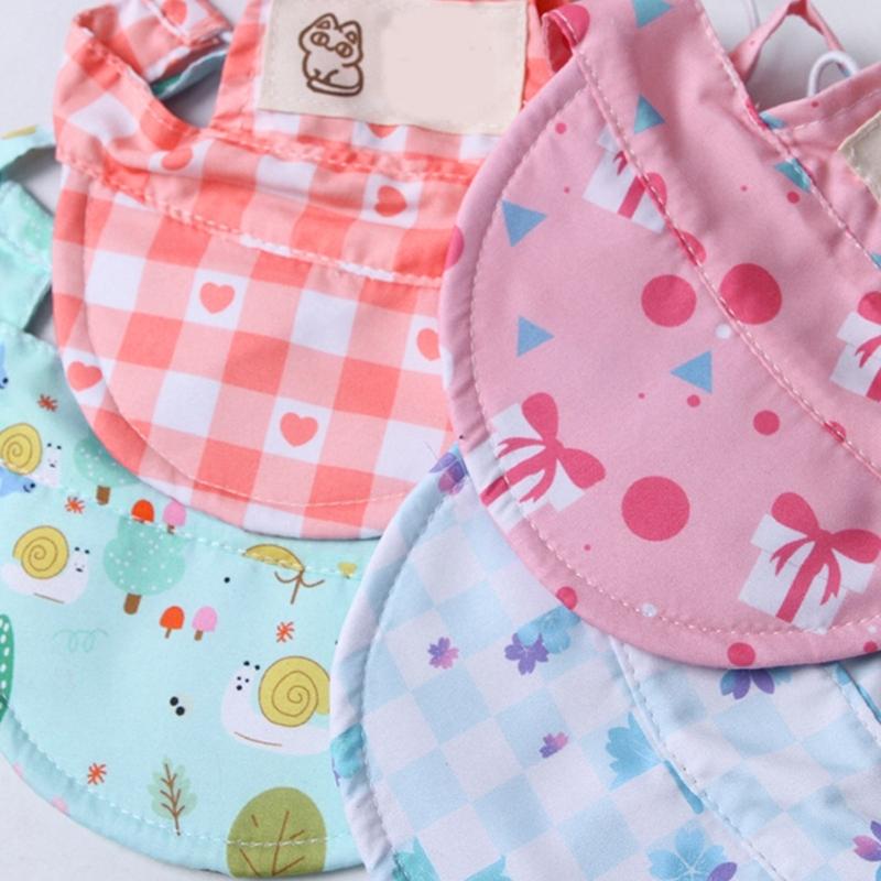 Cats Sun Protective Hat With Adjustable Strap And Ear Holes Dog Visors Baseball Cap For Small Medium Large Pet