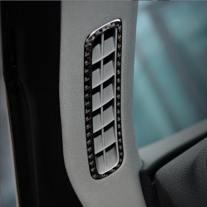 Carbon Fiber Air Vent Panel Sticker for 11-14 Volkswagen Scirocco