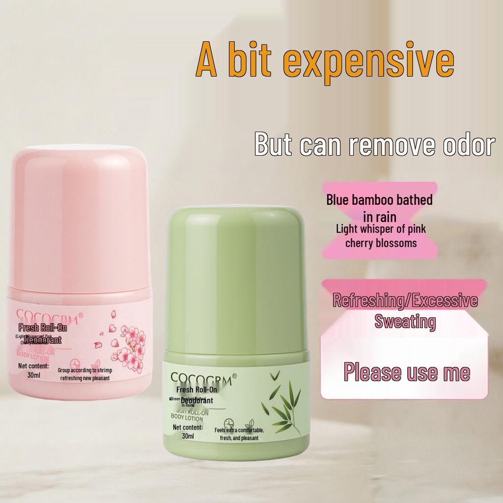 Verfrissende Zomer Antiperspirant Roll-On Deodorant - Draagbare en Geurige Oksel Geur Neutralisator