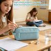 Double Layer Pencil Case, Multi-Functional Pen Holder for High School School Elementary Students