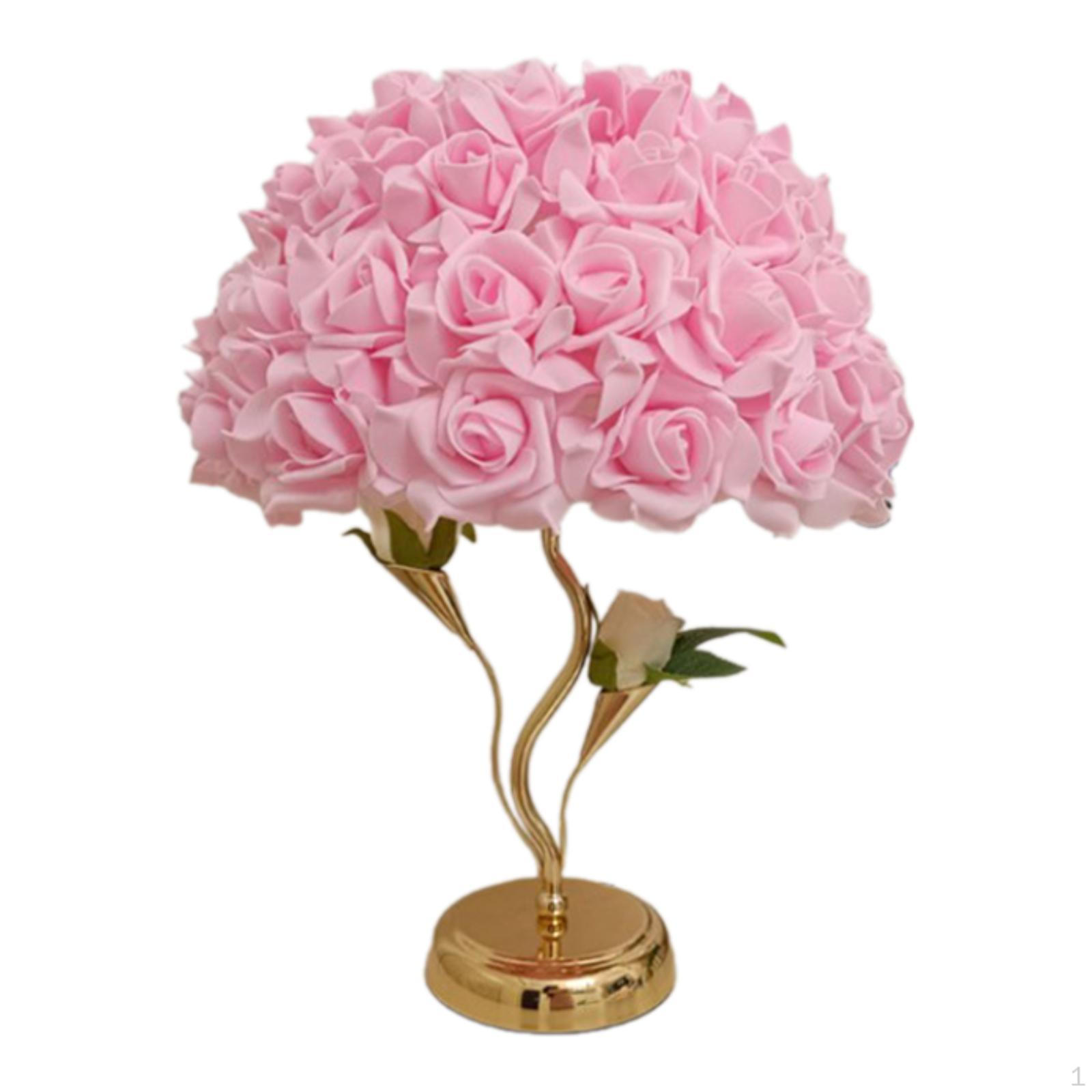 

Atmosphere Girls Lamp, Flower Table Rose Tree Lamp for Office рожевий