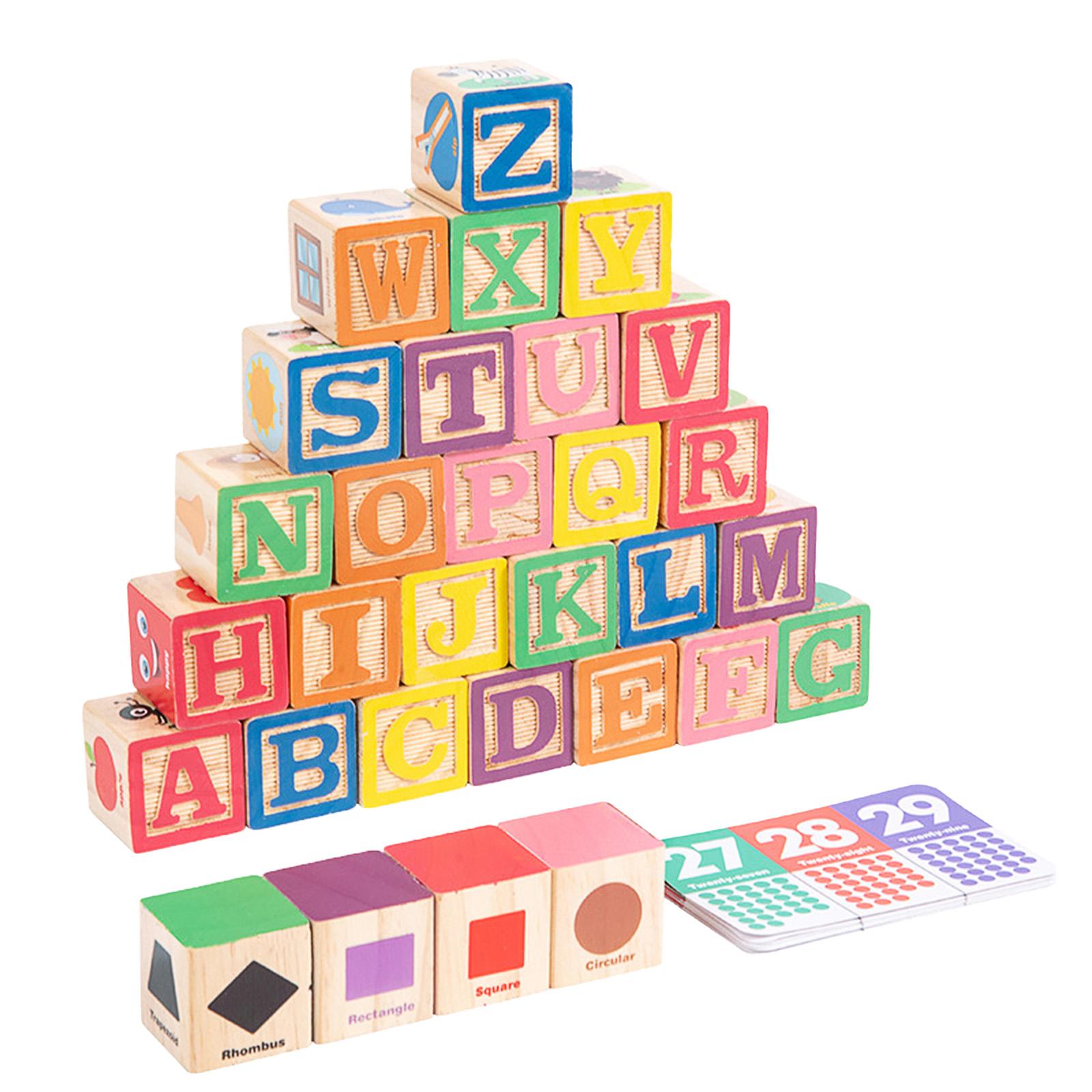 

Alphabet & Number For Toddlers - Large Piece Phonics & Counting Learning Toy One Size