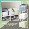 Closet Storage Rack Foldable Storage Basket Bedroom Dormitory Portable Storage Container