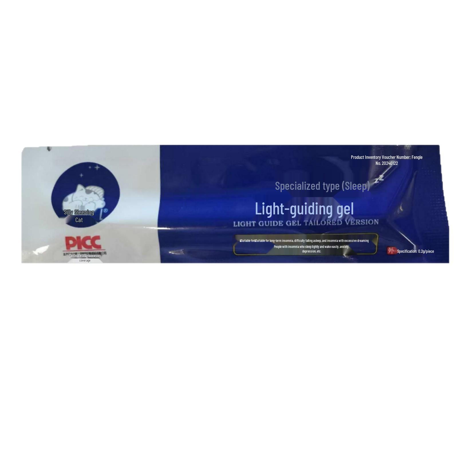 

Sleepy Cat Gel aids long-term insomnia, frequent dreaming, difficulty falling asleep, and light sleep with easy waking. 1 Stick, No Packaging