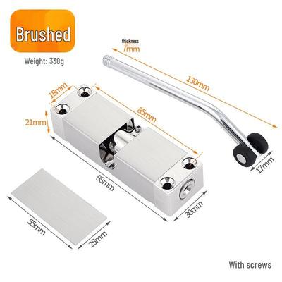 Portable Silent Spring-Back Lightweight Automatic Door Closer