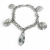 Great TIFFANY&Co. Bracelet Return To MultiTag Rare Silver 925 Women Used