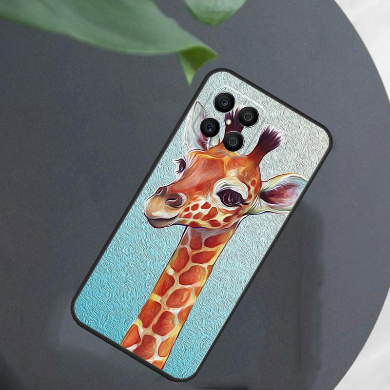 

Милая Мультяшная Жирафа Для Honor Magic 7 Lite 6 8 Чехол Для Honor 200 400 Pro 90 70 50 X8c X8b X9a X9b X9c X9d Win RT Honor Magic5 Lite