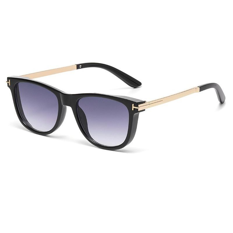 New Retro Square Black Sunglasses High Quality Men Women Outdoor Protection Shades Uv400 Classic Trendy Driving Sun Glasses