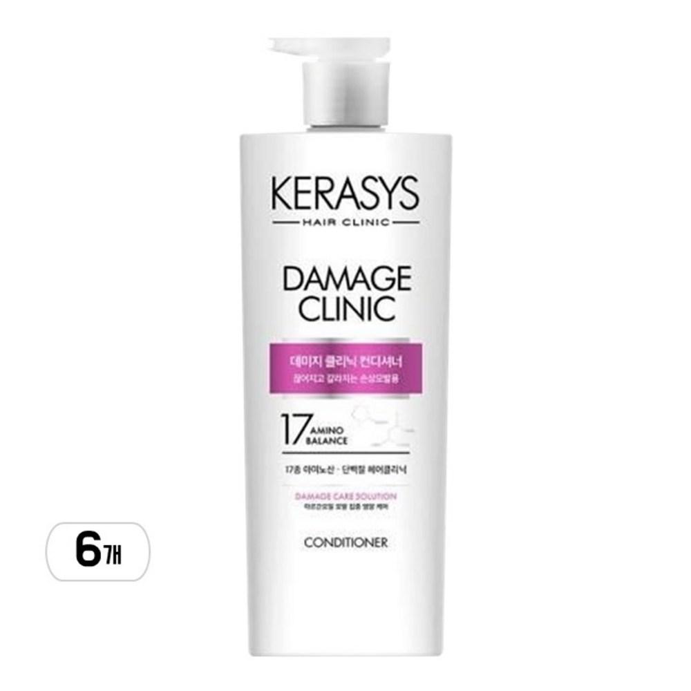 

Кондиционер Kerasys Damage Clinic Protein, 600 мл, 6 шт.
