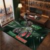 Tappeto in Cristallo Vellutato Personalizzato Fendt, Tappeto Morbido Antiscivolo con Testo Nome Personalizzato per Soggiorno Camera da Letto