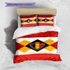 Belgium Flag Rhombus Shield Crest Print 3 Pieces Duvet Cover Set Belgian National Bedding Bedroom Decor Without Pillow Core Comforter