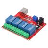 4 Channel Relay Module DriveFree PC Intelligent Switch Controller PCB Board DC 12V