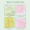 Cartoon Fruit Memo Pad Paper Dopamine Pull Out Design Planner Schedule Stickers Self-Adhesive Pearlescent Transparent