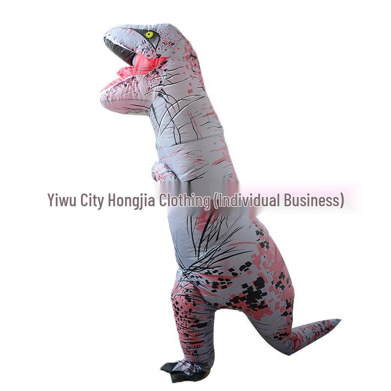 Aufblasbares T-Rex Dinosaurier Halloween Kostüm für Cosplay