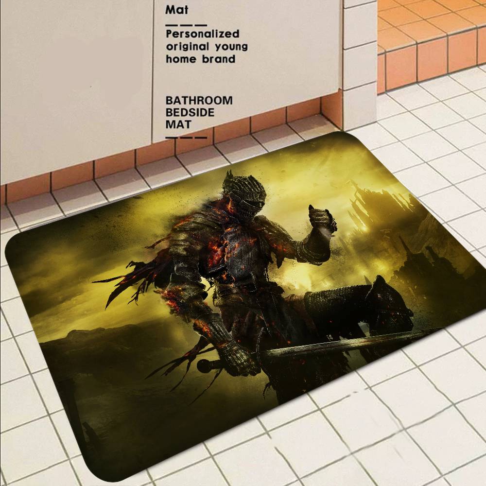 DARK SOULS Adventure Game Floor Mat INS Style Soft Bedroom Floor House Laundry Room Mat Anti-skid Household Carpets