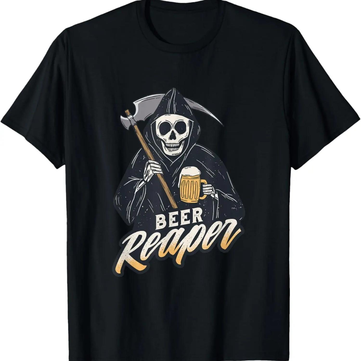 Grim Reaper Beer T-Shirt S