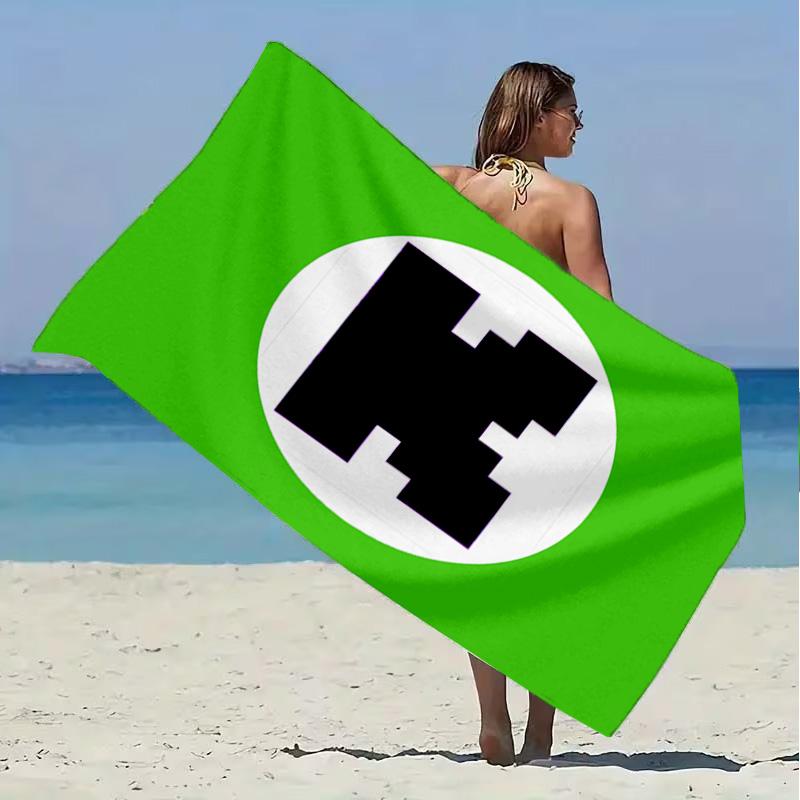 Kick Beach Towel Microfiber Beach Towel Super Soft & Absorbent for Bath, Beach, Travel  Bath Time Accessory, Fan gifts