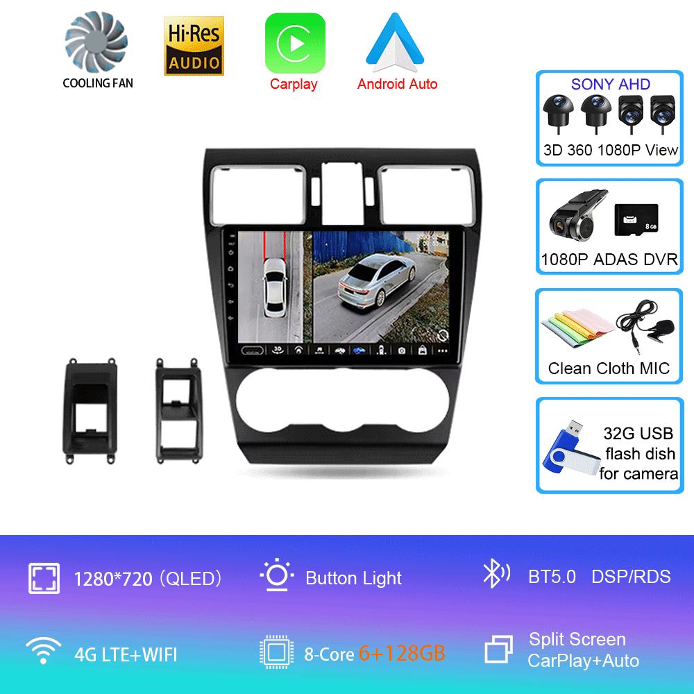 Android 14 Car Radio Subaru Forester 4 SJ 2016 - 2018 Multimedia Video Player GPS Stereo Navigation No 2din 2 Din Dvd