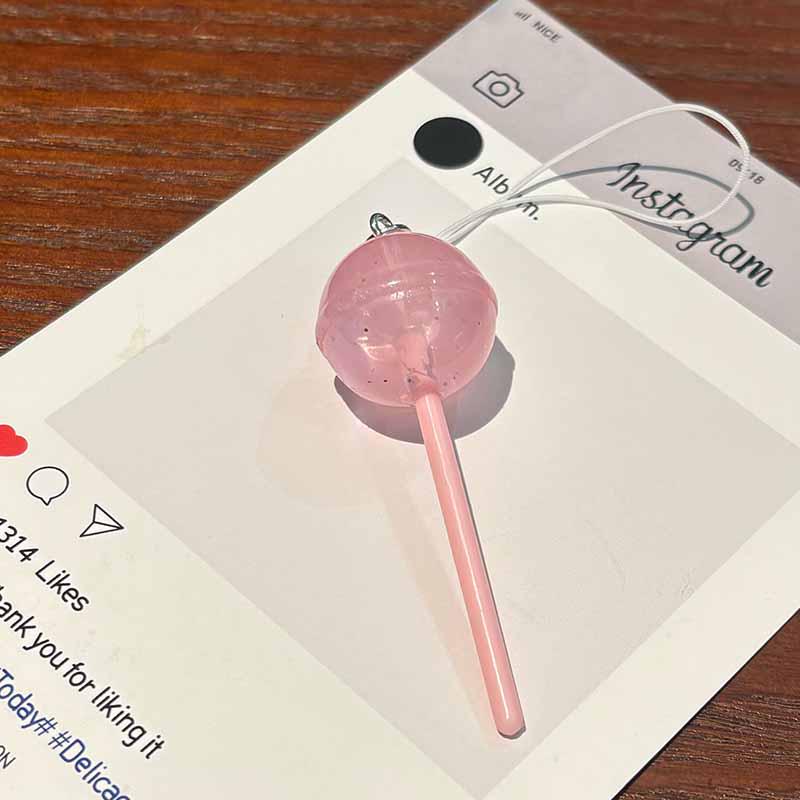 Kreativer Persönlichkeits-Leucht-Lutscher-Anhänger: Süßer Handy-Anhänger & Rucksack-Accessoire, Perfektes Geschenk für Klassenkameraden & Beste Freunde