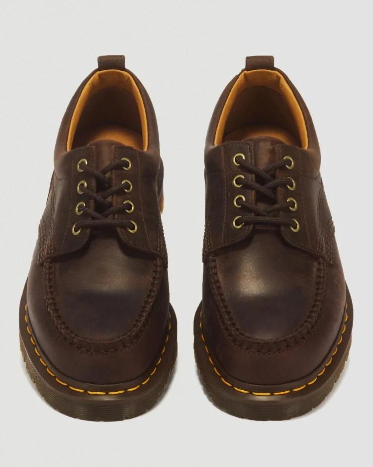 43348200 Dr.Martens Lowell 4-Eye Shoe "Dark Brown" (Men's)